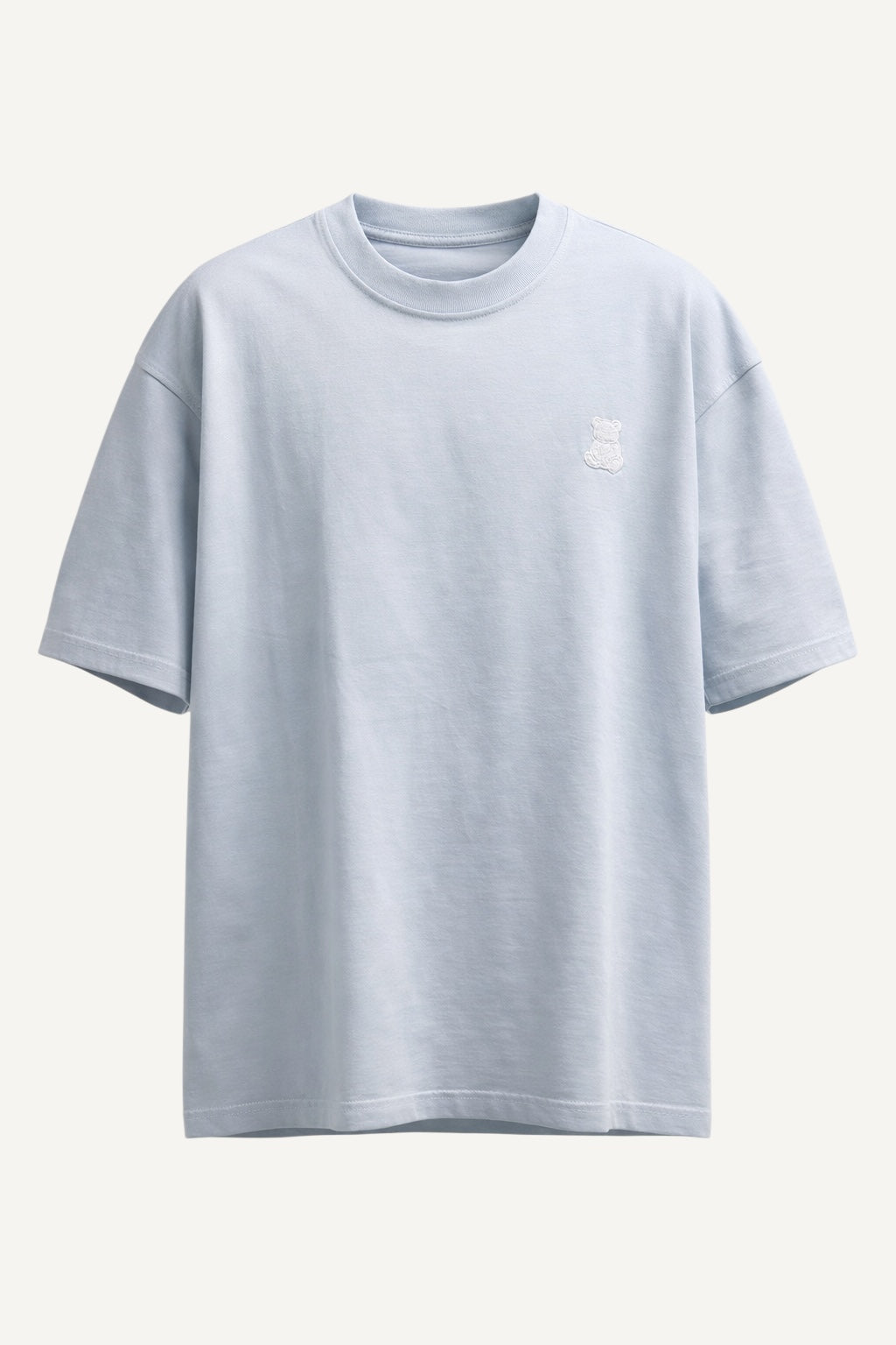 EVRLOOSE Essential Oversized Tee – White Bear